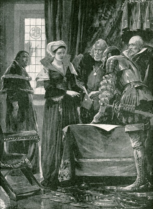 Jediná nekorunovaná královna Anglie Regnant: Lady Jane Gray od Richard Caton Woodville junior