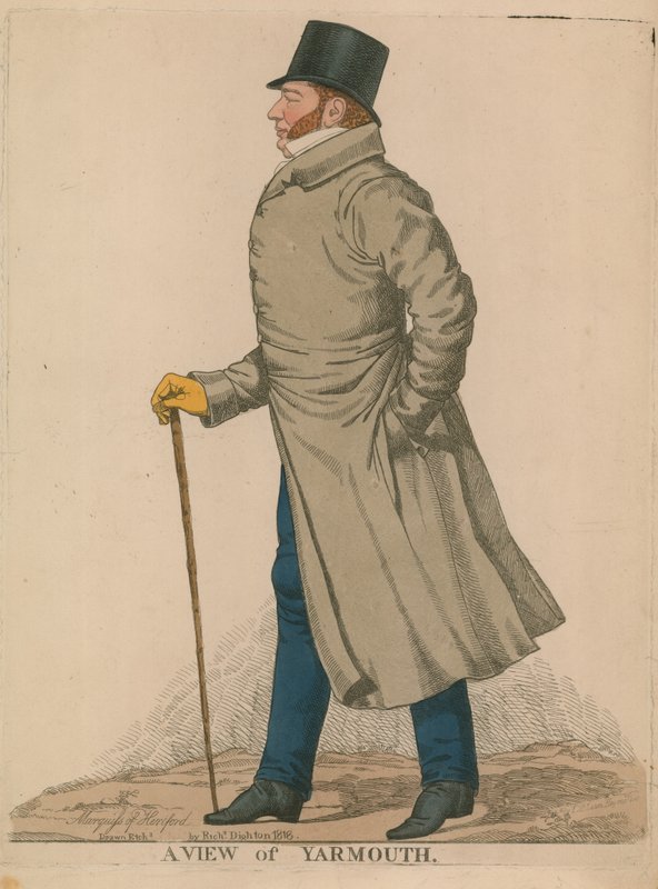 Francis Charles Seymour-Conway, 3. markýz z Hertfordu; Pohled na Yarmouth od Richard Dighton