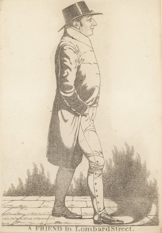 Thomas Richardson; Přítel v Lombard Street od Richard Dighton