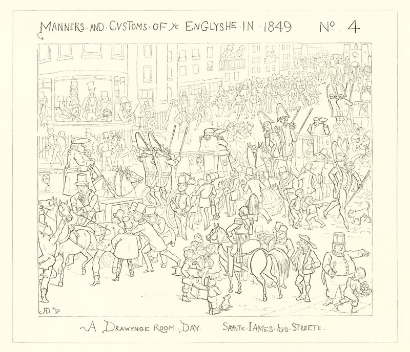 1849, Den přijímacích místností, St James