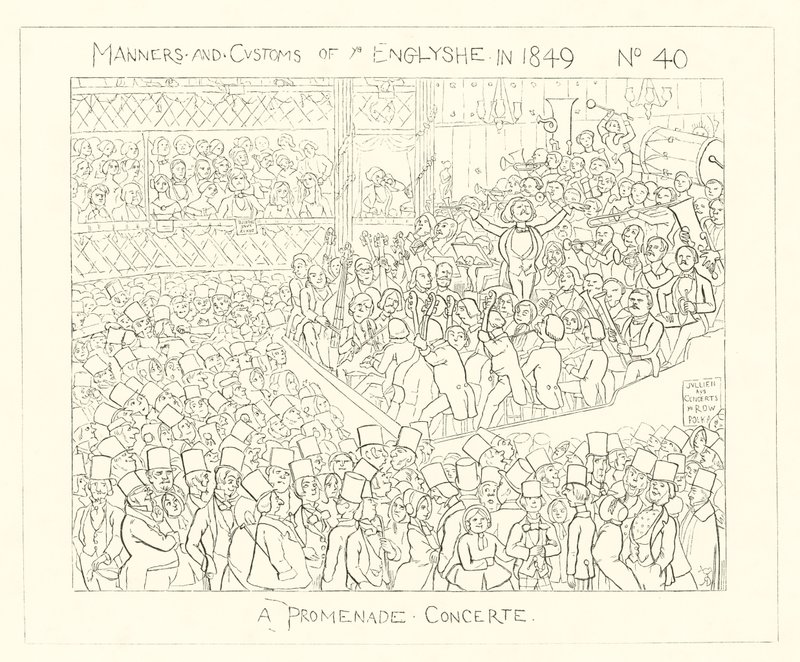 1849, Promenádní koncert od Richard Doyle