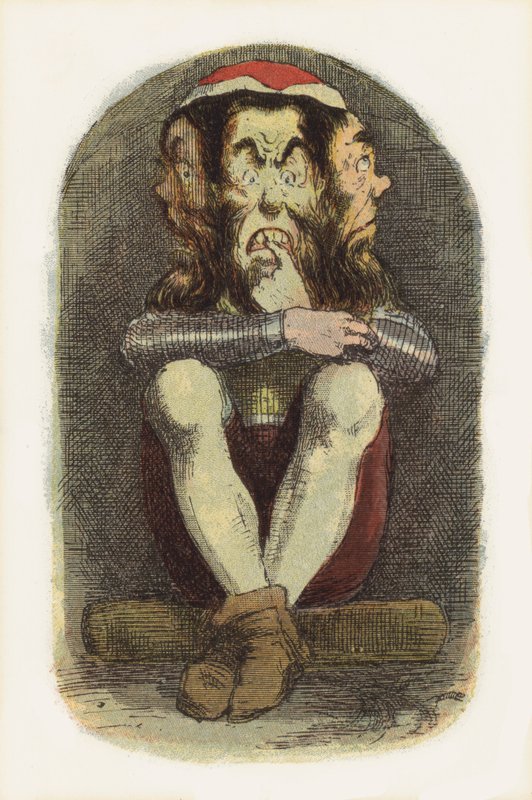Ilustrace pro Jack The Giant Killer (barevné lito) od Richard Doyle