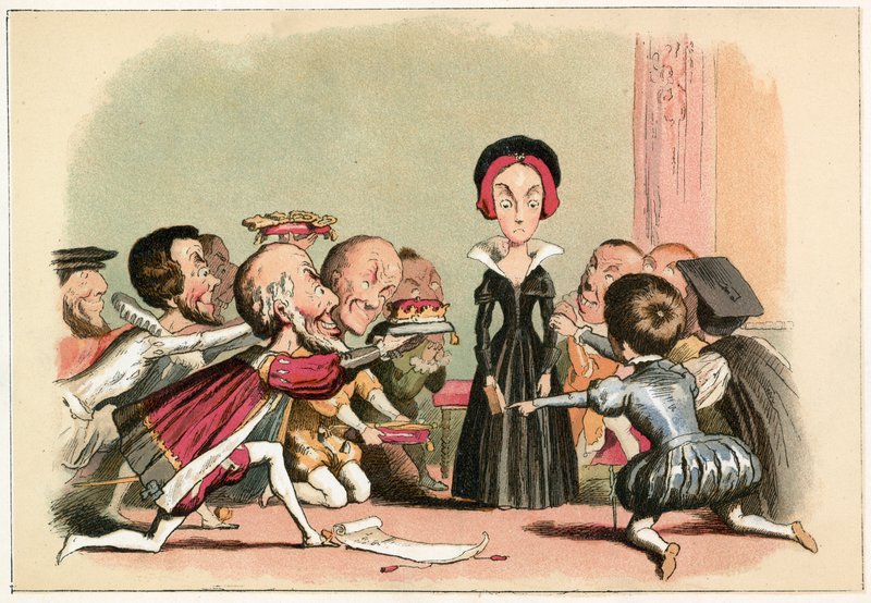 Lady Jane Dudleyová naléhala, aby přijala korunu od Richard Doyle