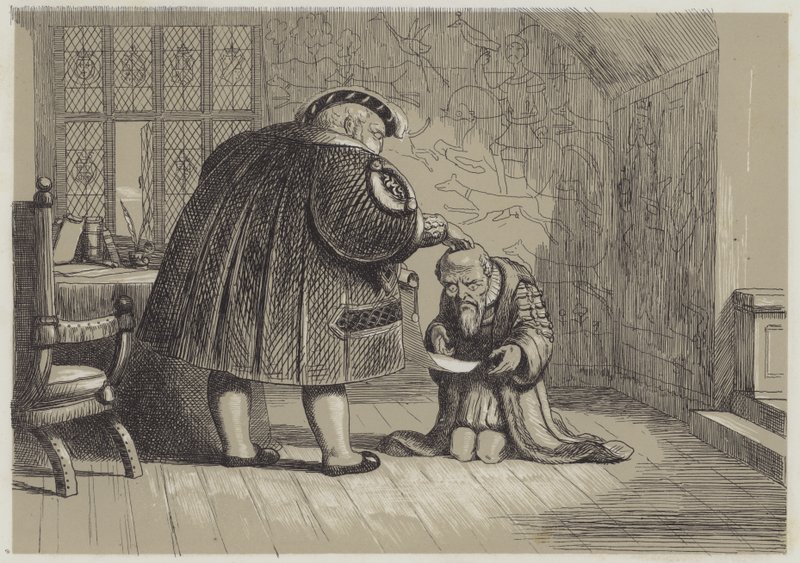 Zvyšování zásob za vlády Jindřicha VIII (akvatinta) od Richard Doyle