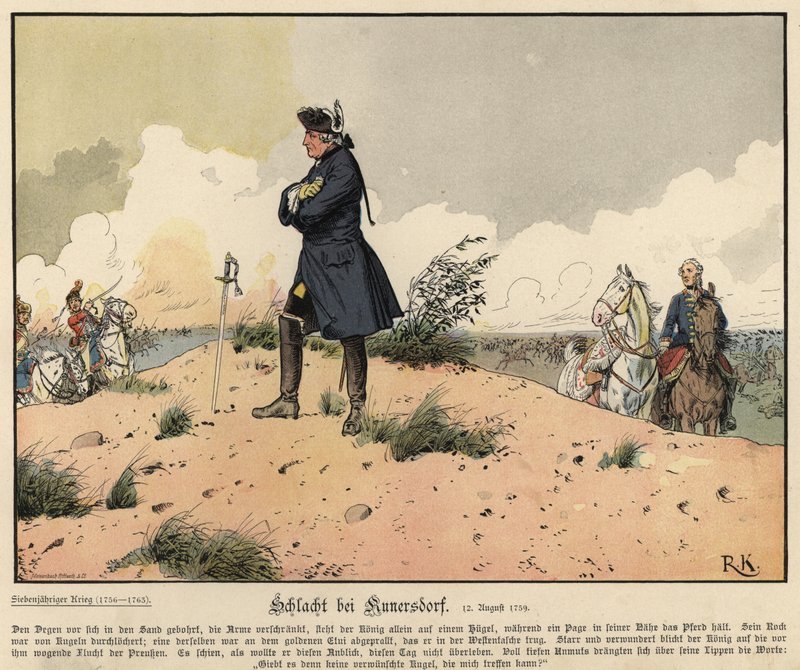 Bitva u Kunersdorfu od Richard Knoetel