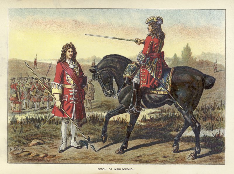 Epocha britské armády - Epoch of Marlborough od Richard Simkin