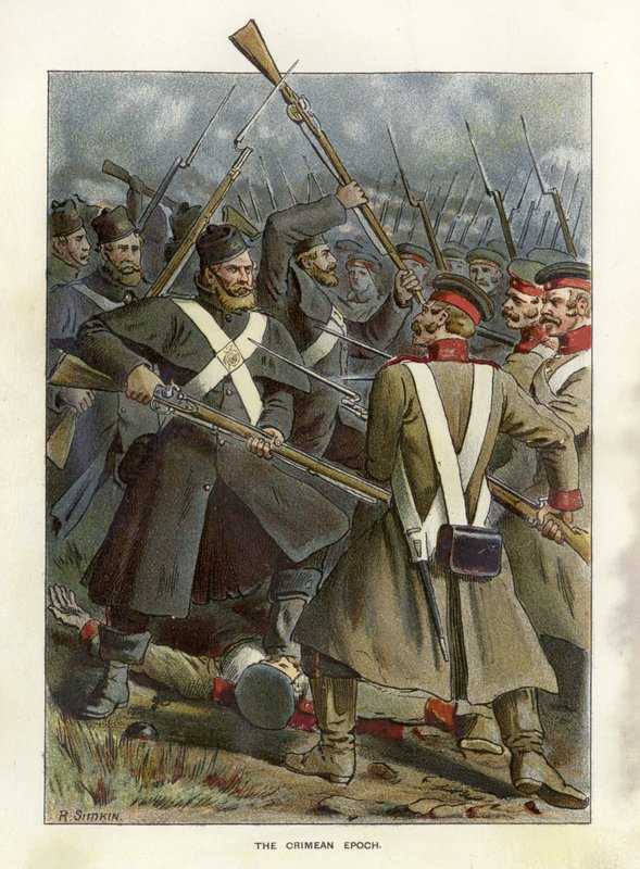 Epochy britské armády - Krymská epocha od Richard Simkin