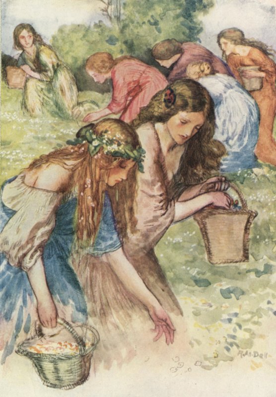 Prothalamion od Edmunda Spensera od Robert Anning Bell