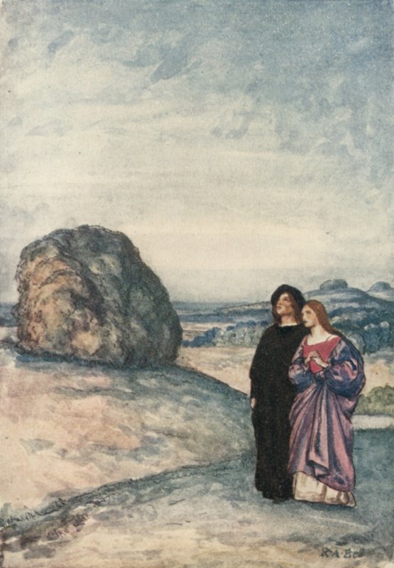 Skřivánkovi by Percy Bysshe Shelley od Robert Anning Bell