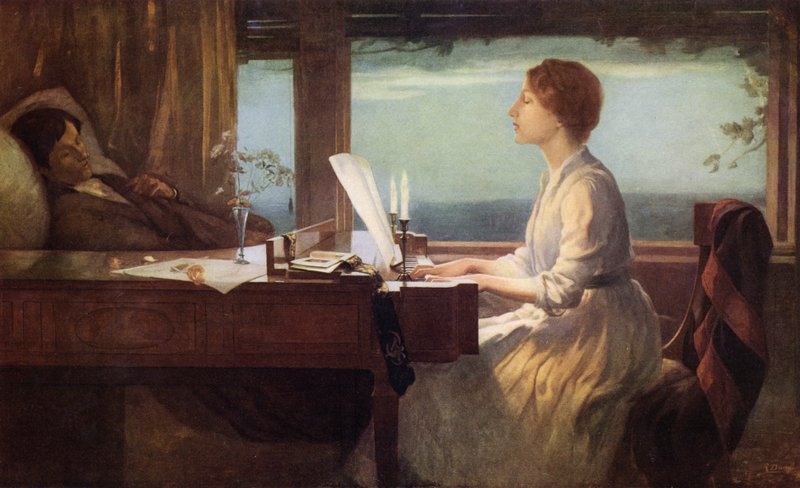 Adieux - Schubert od Robert Burns