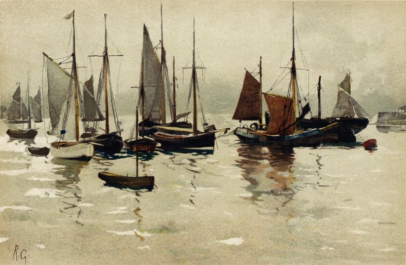 Na Orwell, Ipswich od Robert Charles Goff
