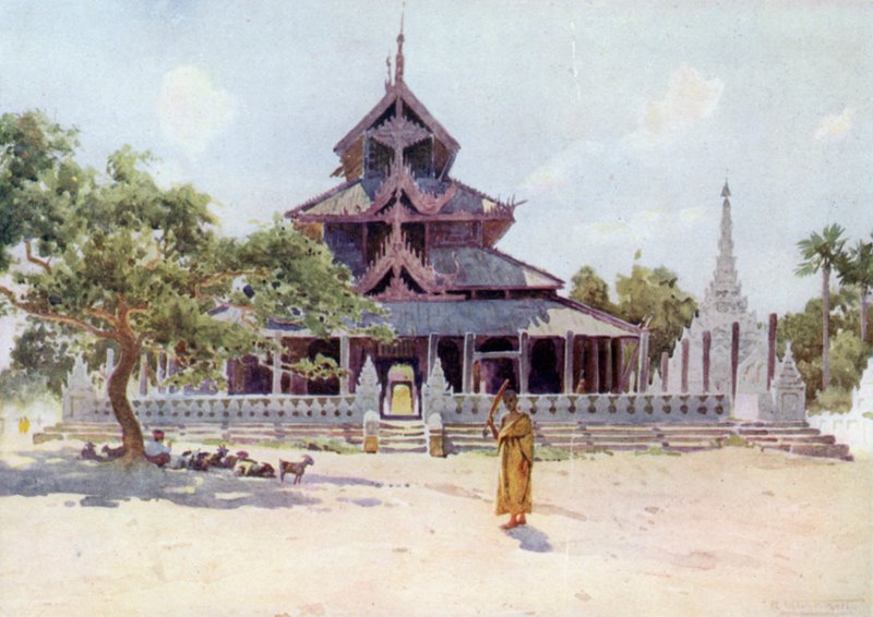 Zeyat, Mandalay od Robert George Talbot Kelly