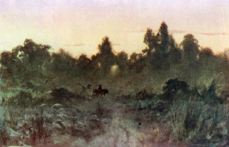Svítání v lese od Robert George Talbot Kelly