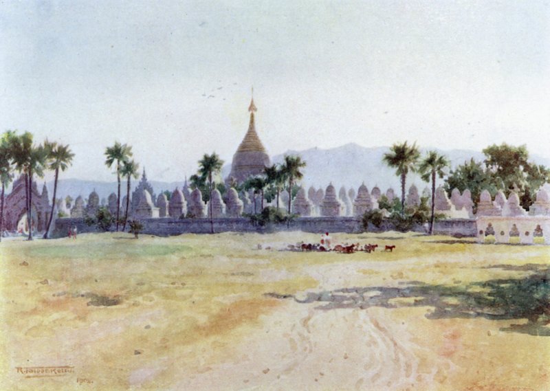Kuthodau, Mandalay od Robert George Talbot Kelly