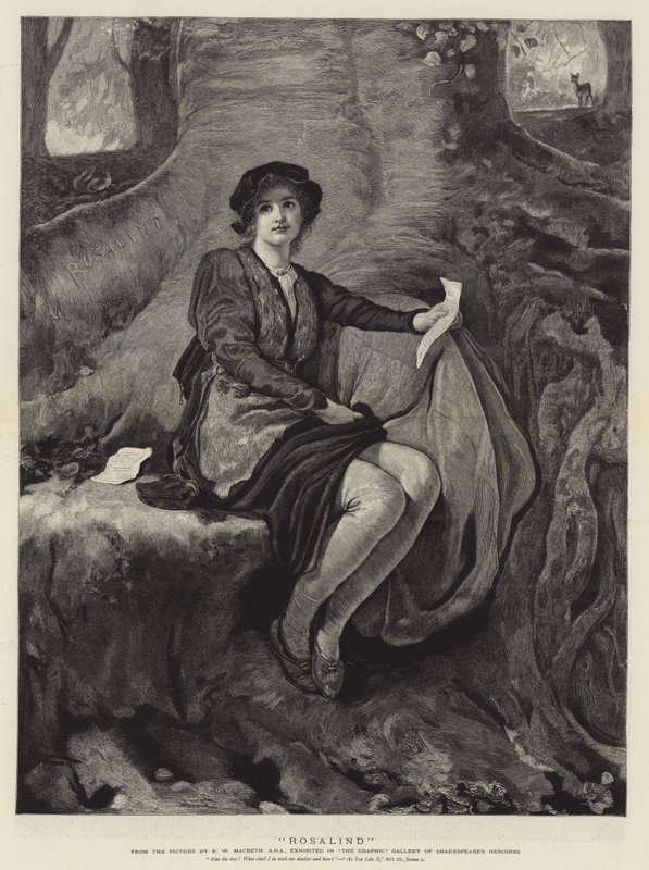 Rosalind od Robert Walker Macbeth