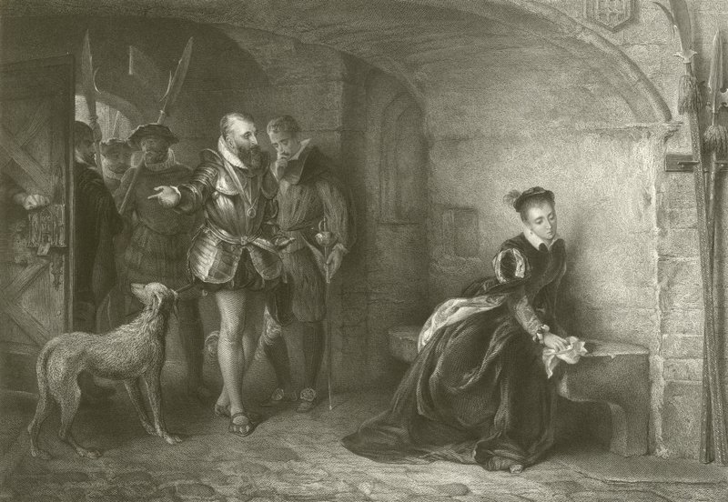 Princezna Alžběta ve věži od Robert Alexander Hillingford