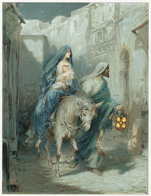 Útěk do Egypta od Robert Ambrose Dudley