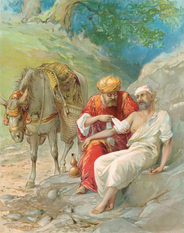 Dobrý Samaritán od Robert Ambrose Dudley