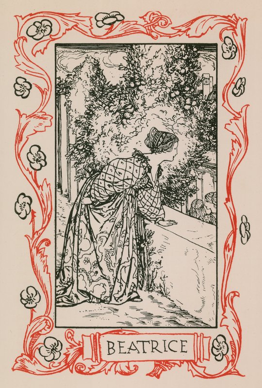 Beatrice, Mnoho povyku pro nic od Robert Anning Bell