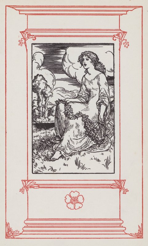 Ilustrace k anglickým textům (litho) od Robert Anning Bell