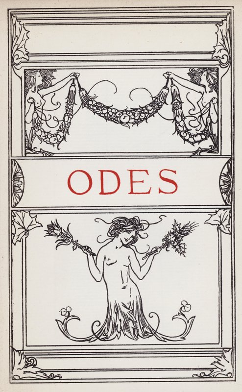 Ilustrace k básním od Johna Keatse: Ódy (litho) od Robert Anning Bell