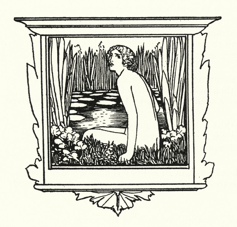Shelley: Shelley: Óda na západní vítr (litografie) od Robert Anning Bell