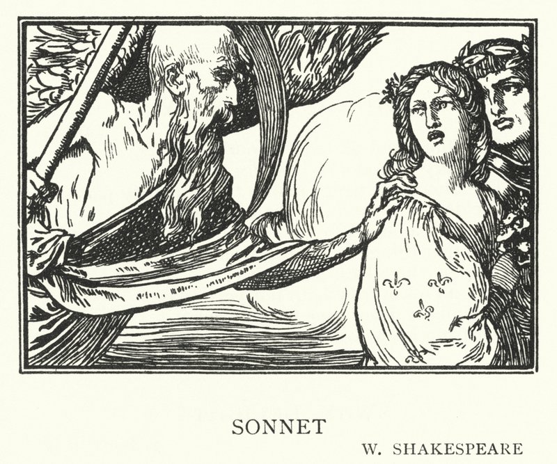 Sonet (litho) od Robert Anning Bell