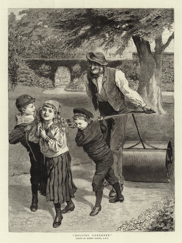 Pomocný zahradník od Robert Barnes