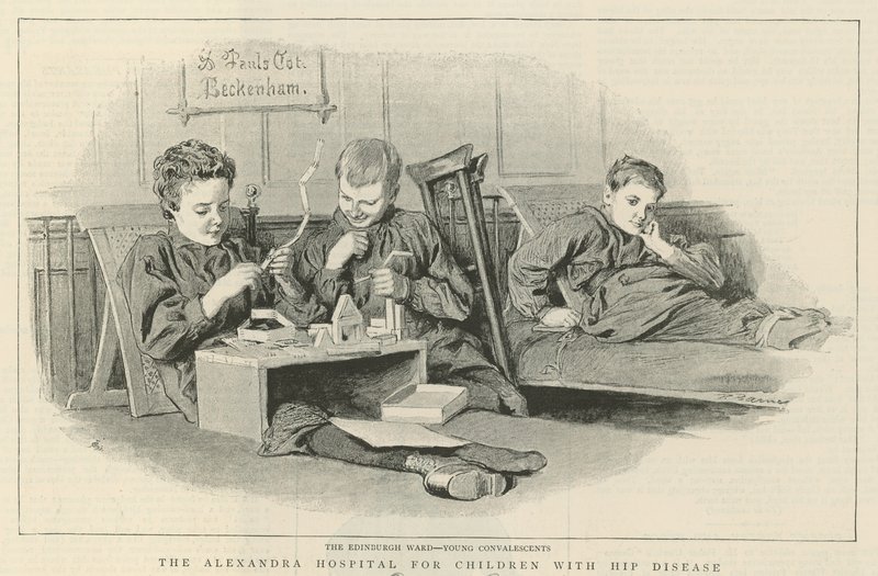 Nemocnice Alexandra pro děti s onemocněním kyčle: The Edinburgh Ward od Robert Barnes