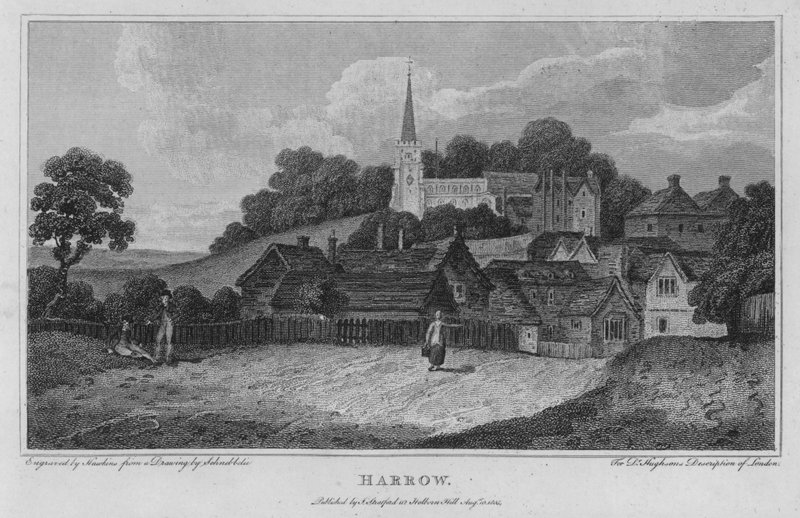 Harrow (rytina) od Robert Blemell (after) Schnebbelie