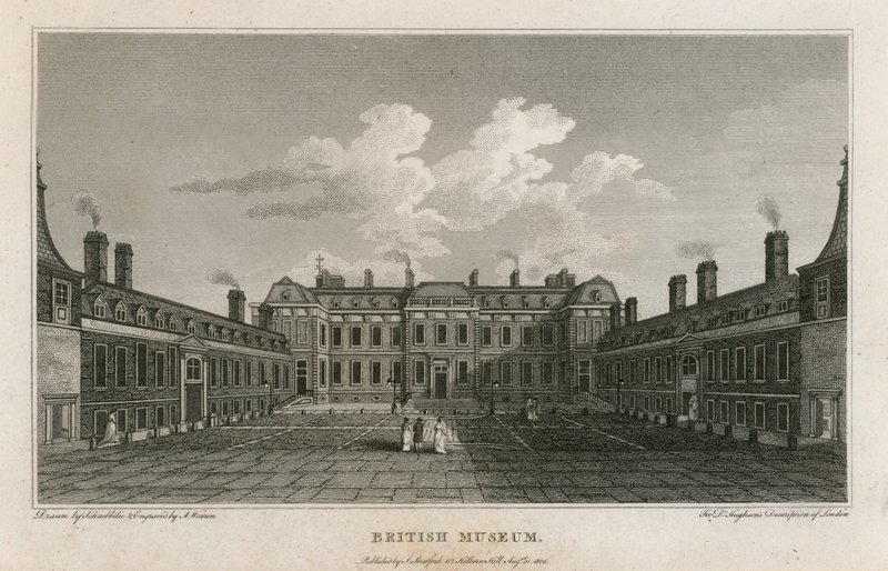 britské muzeum od Robert Blemell Schnebbelie