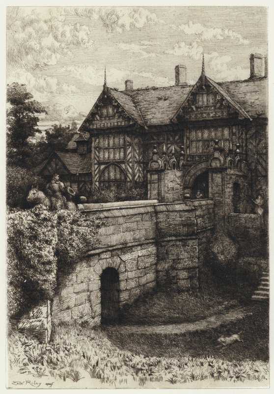 Speke Hall (lept) od Robert Kent (after) Thomas