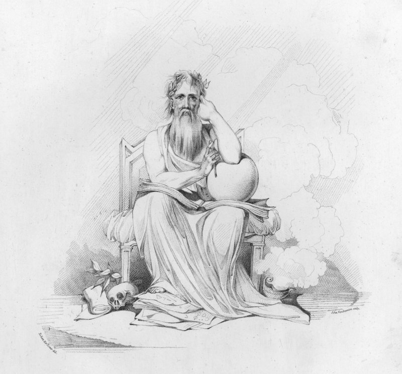 Ilustrace pro Anacreon Odes (rytina) od Robert Kerr (after) Porter