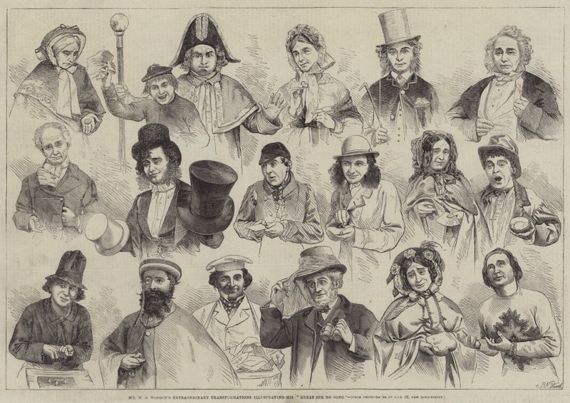 Pan W. S. Woodins Neobyčejné proměny ilustrující jeho Velkou jarní píseň od Robert Neal Hind