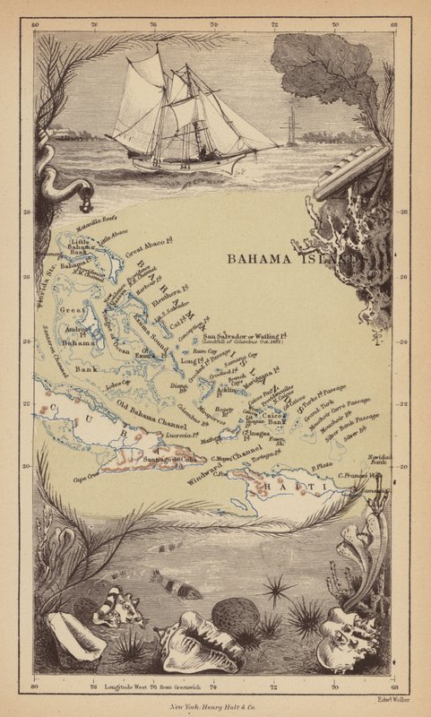 Bahamy (rytina) od Robert Pritchett