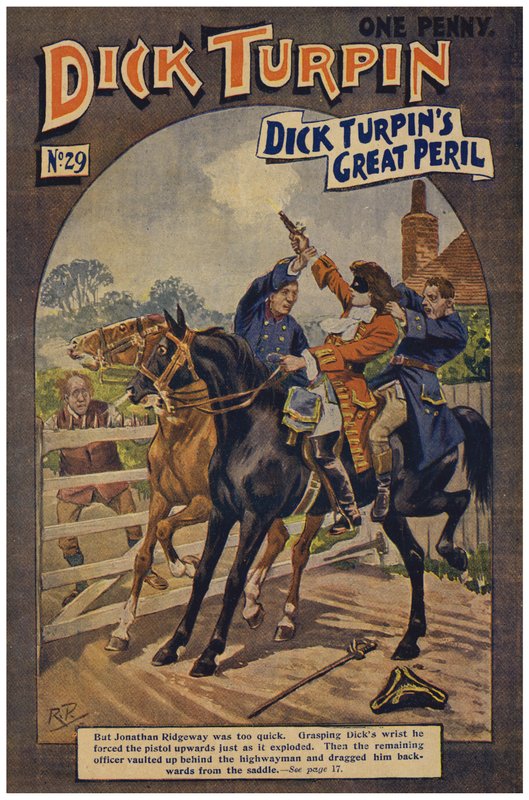 Dick Turpin (barevné lito) od Robert Prowse Jnr