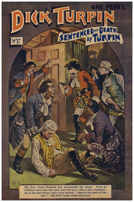 Dick Turpin (barevné lito) od Robert Prowse Jnr