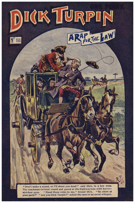 Dick Turpin (barevné lito) od Robert Prowse Jnr