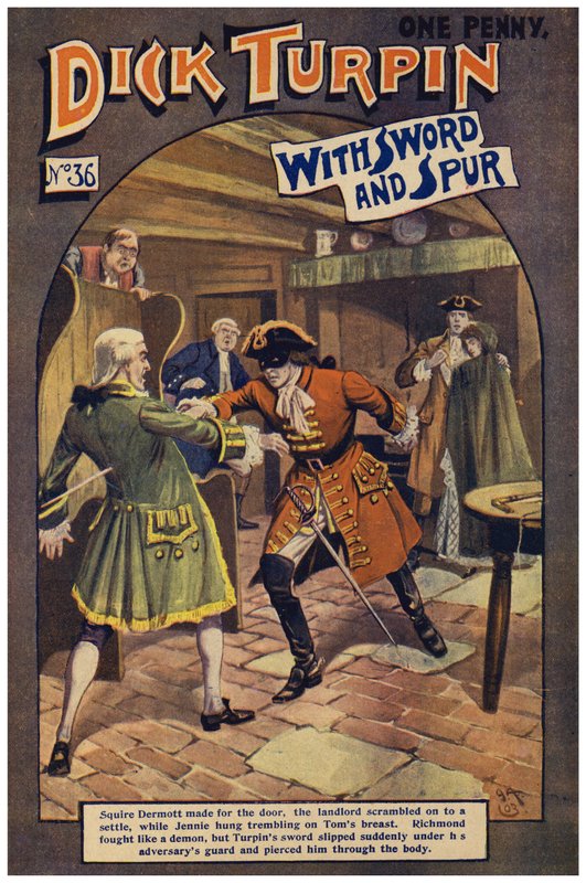 Dick Turpin (barevné lito) od Robert Prowse Jnr