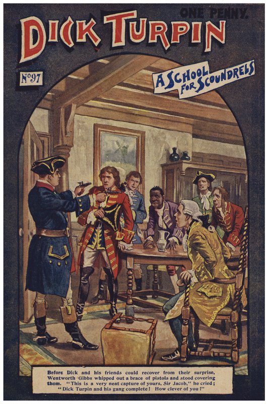 Dick Turpin (barevné lito) od Robert Prowse Jnr