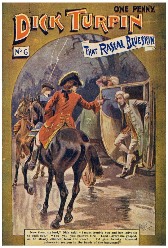 Dick Turpin (barevné lito) od Robert Prowse Jnr