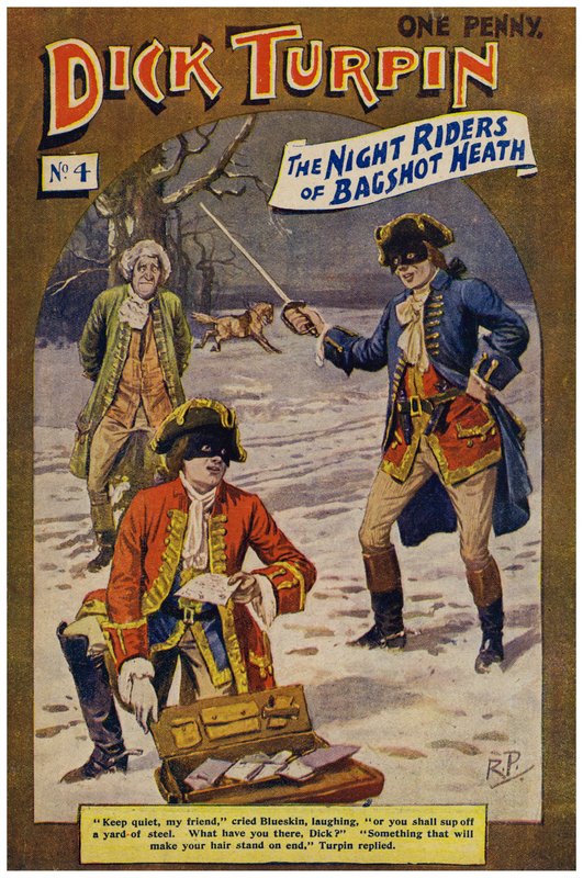 Dick Turpin (barevné lito) od Robert Prowse Jnr