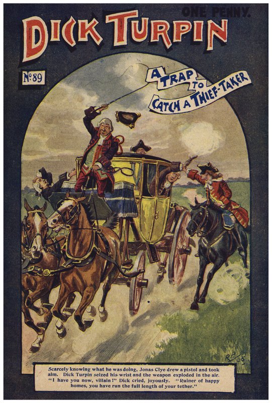 Dick Turpin (barevné lito) od Robert Prowse Jnr