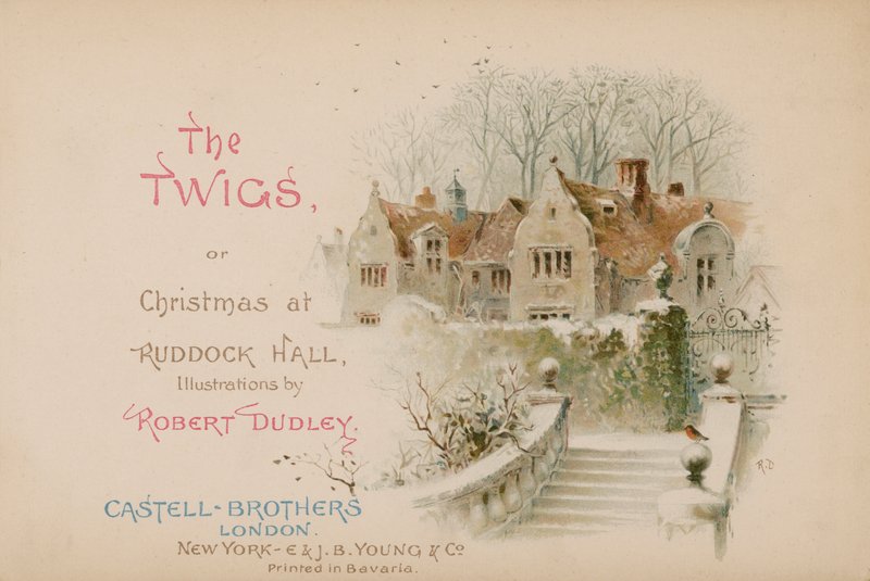 Ilustrace pro The Twigs nebo Vánoce v Ruddock Hall od Robert after Dudley