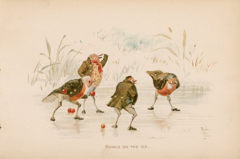 Ilustrace pro The Twigs nebo Vánoce v Ruddock Hall od Robert after Dudley