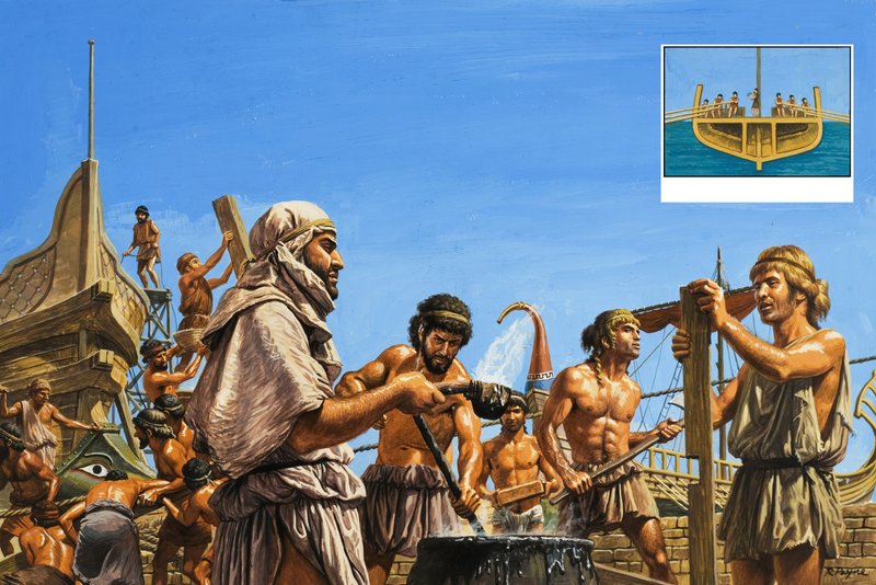 Athénské námořnictvo od Roger Payne