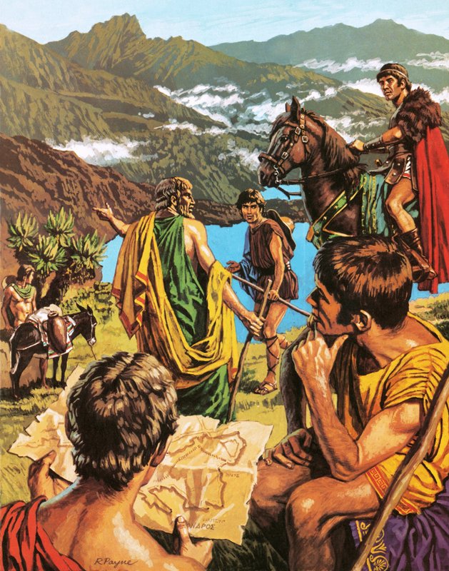 Diogenes, řecký badatel, cestuje po Africe od Roger Payne