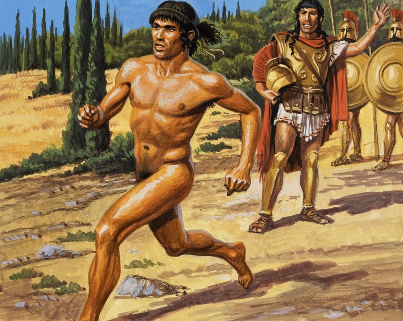 Řecký běžec od Roger Payne