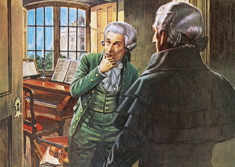 Mozart a tajemný cizinec od Roger Payne