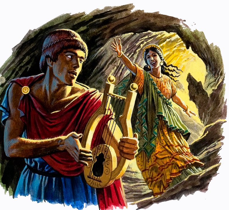 Orfeus a Eurydika od Roger Payne